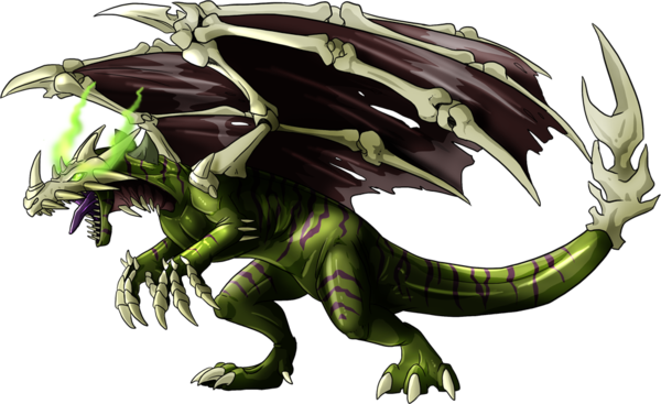 Dragon Vert Violet Tigré