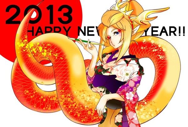 Lamia Manga Happy New Year 2013