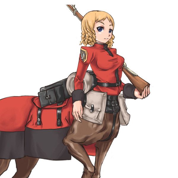 Centauresse Manga Soldat De Garde