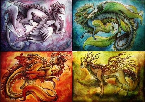 4 Dragons Eléments
