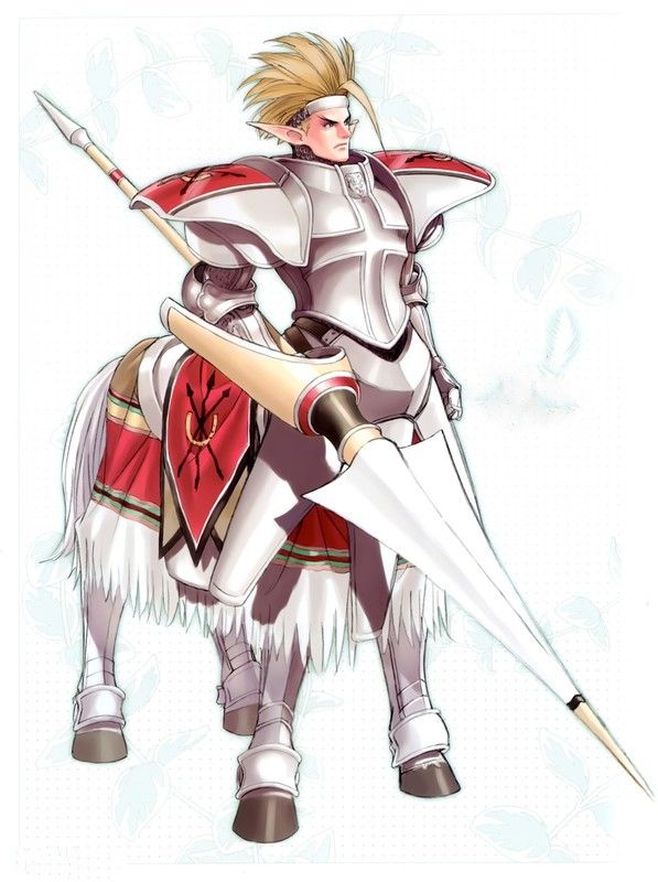 Centaure Manga Chevalier Blanc