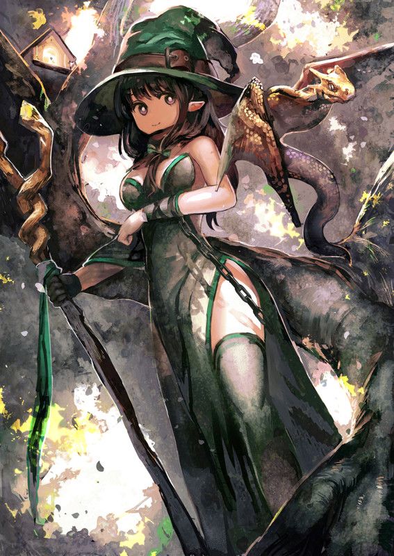 Sorcière Manga & Dragon Serpentin