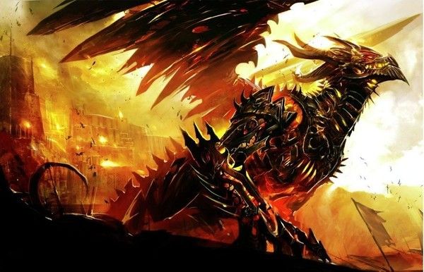 Dragon Noir De L'apocalypse 