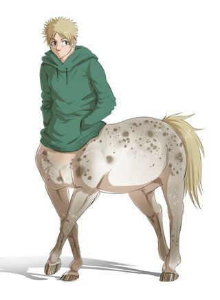 Centaure Manga Adolescent Poney British Spotted