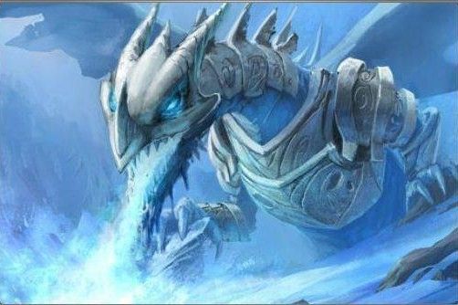 Dragon Des Glaces Souffle Blizzard 