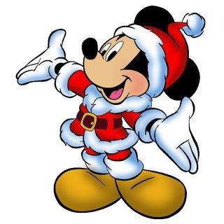 Mickey En Père Noël