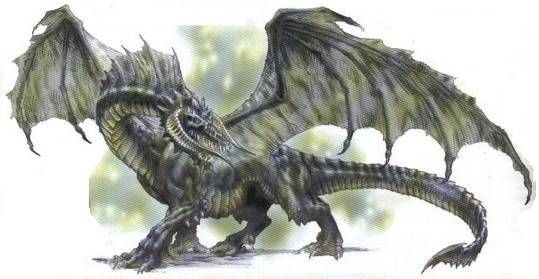 Dragon Archidémon Noir