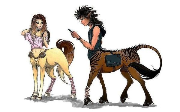 2 Centaures Manga Adolescents