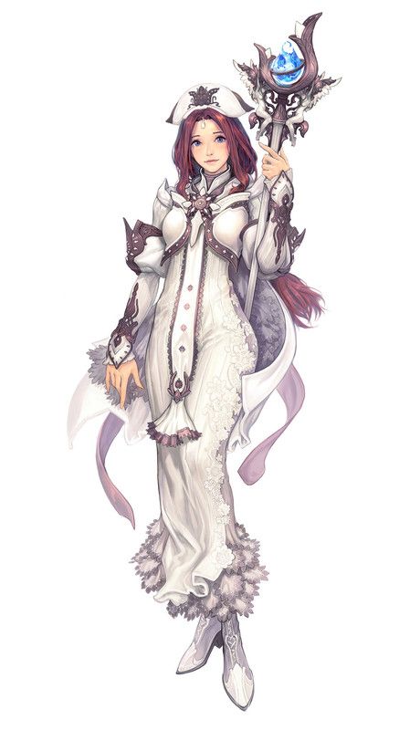 Magicienne Manga Blanche