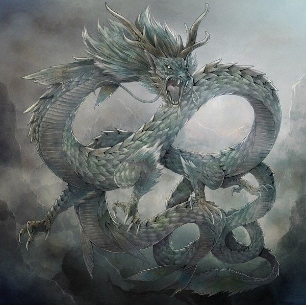 Dragon Oriental Du Vent