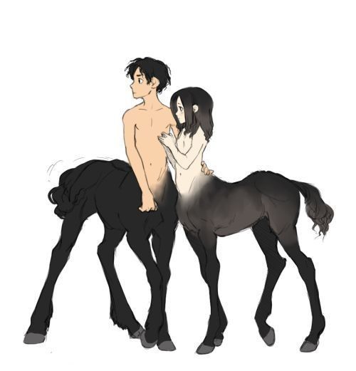 2 Centaures Manga Enfant Frère & Soeur