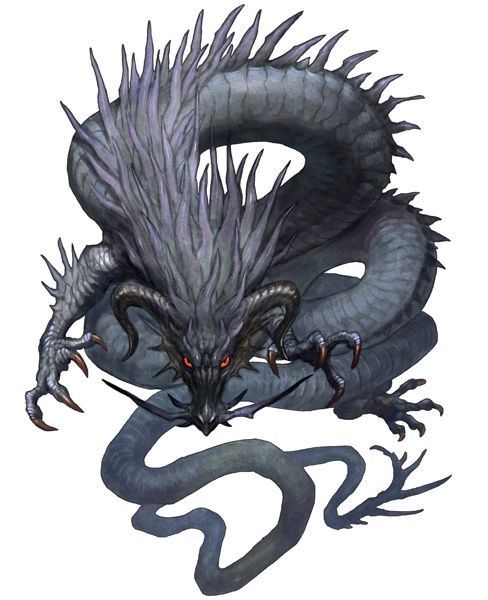Dragon Oriental Esprit Noir