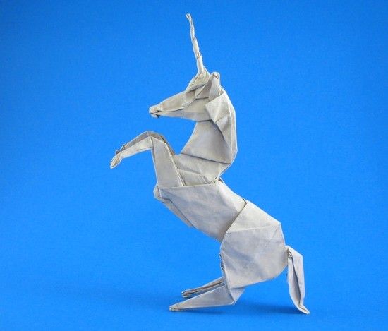Licorne Blanche Origami 1