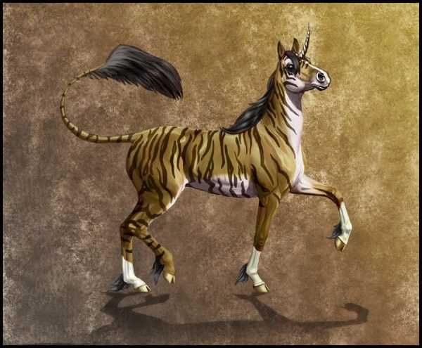 Licorne Tigrée (Tigre Bengale)