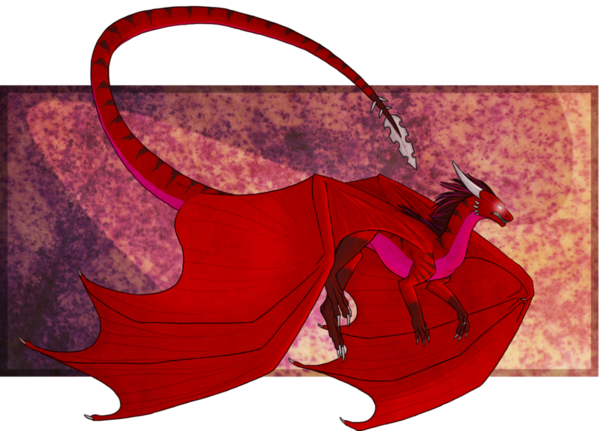 Dragon Écarlate Rose Marron