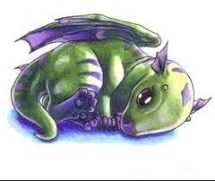 Dragonnet Vert Violet