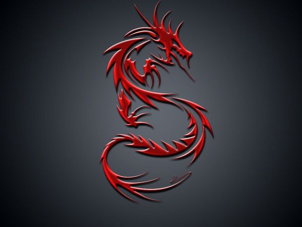 Dragon Tatouage Rouge
