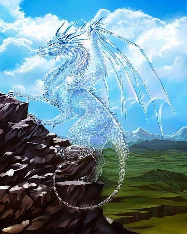 Dragon De Cristal Pur