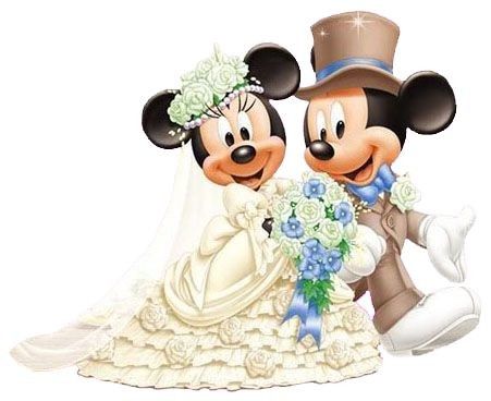 Minnie & Mickey En Mariés 3