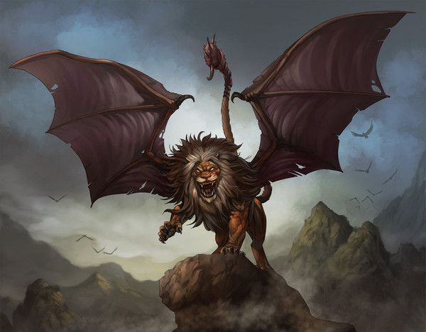 Manticore Sur Pic Rocheux