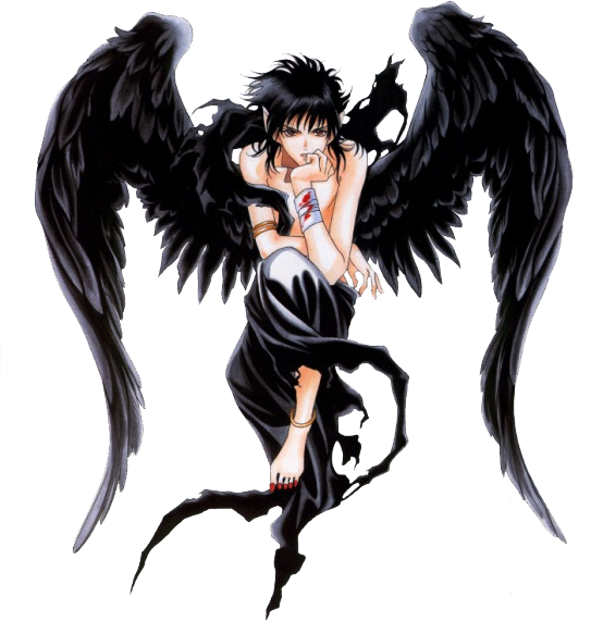 Ange Noir Garçon Manga