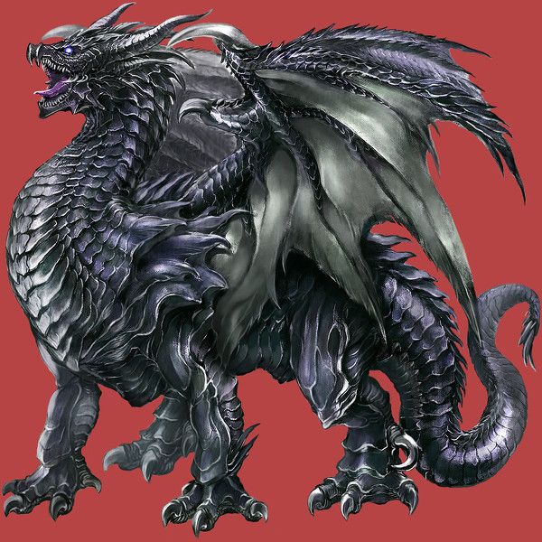 Dragon Noir Puissant