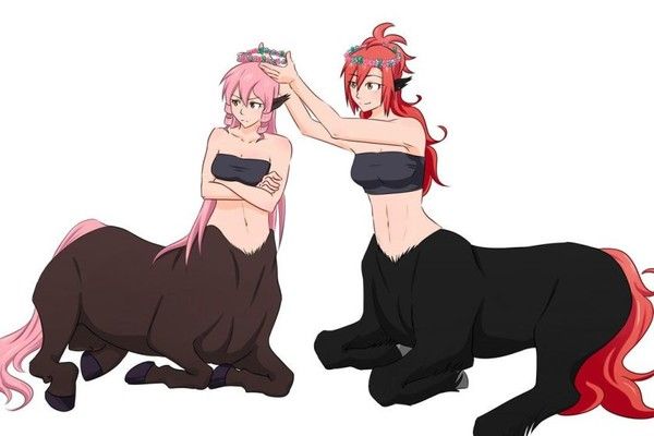 2 Centauresses Manga En Scène