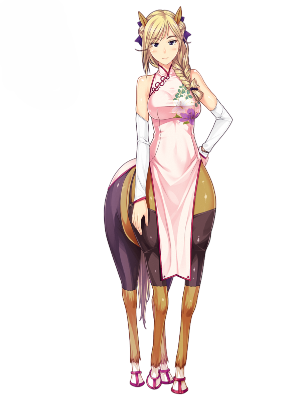 Centauresse Manga Palomino Blonde