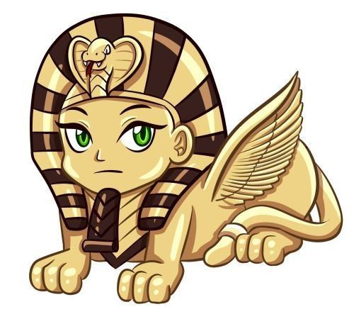 Sphinx Égyptien Chibi
