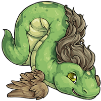 Serpent Chibi Vert