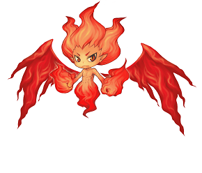 Élémentaire Du Feu Chibi