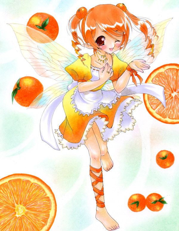 Fée Manga Des Oranges